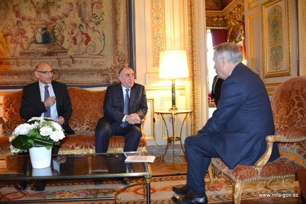 Главы МИД Азербайджана и Франции обсудили результаты Венской встречи 